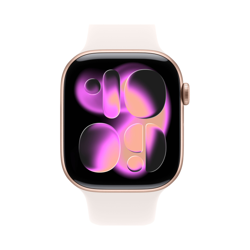 Apple Watch S11 Sport Band, Rose Gold-Light Blush, M/L