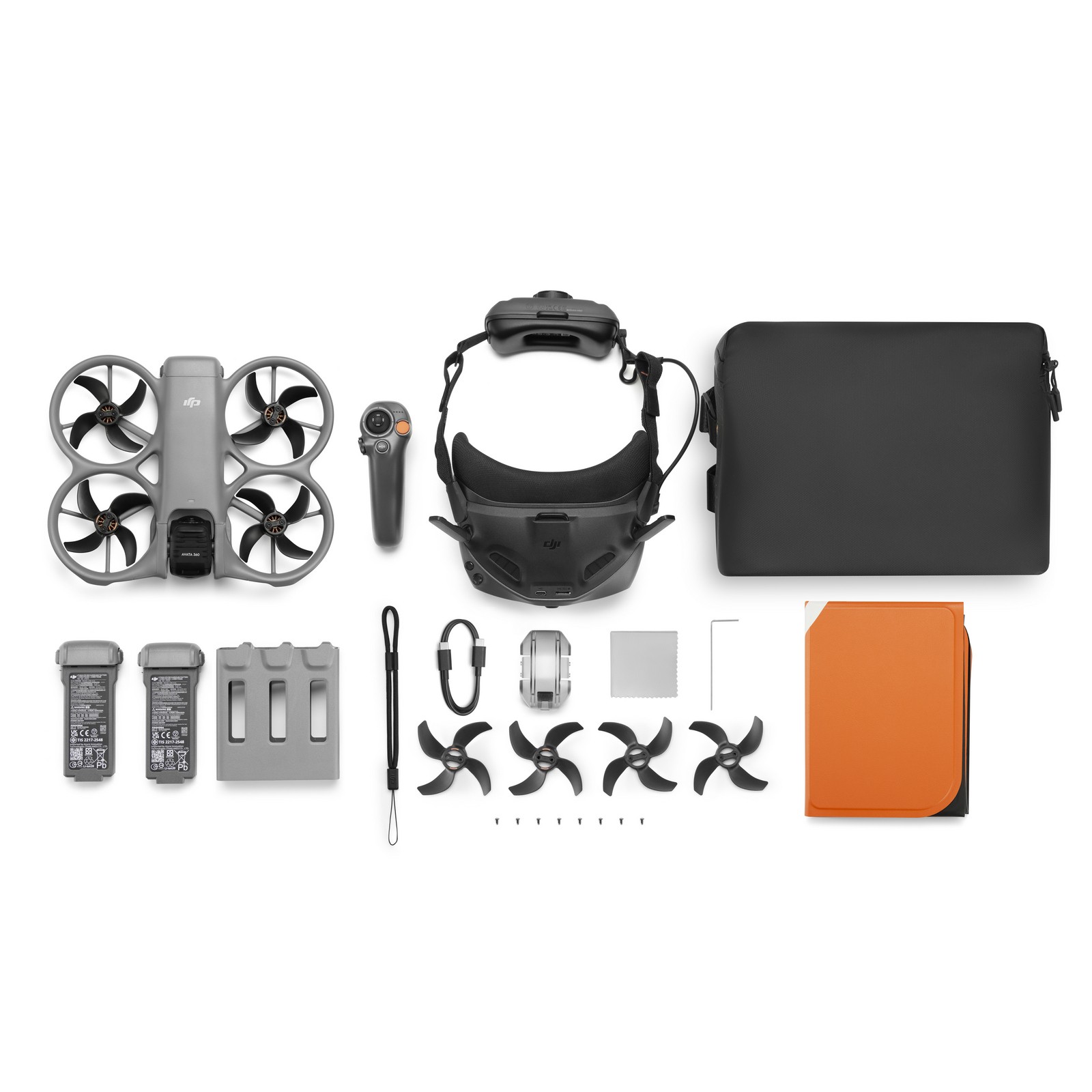 DJI Avata 360 Fly More Combo, Gray