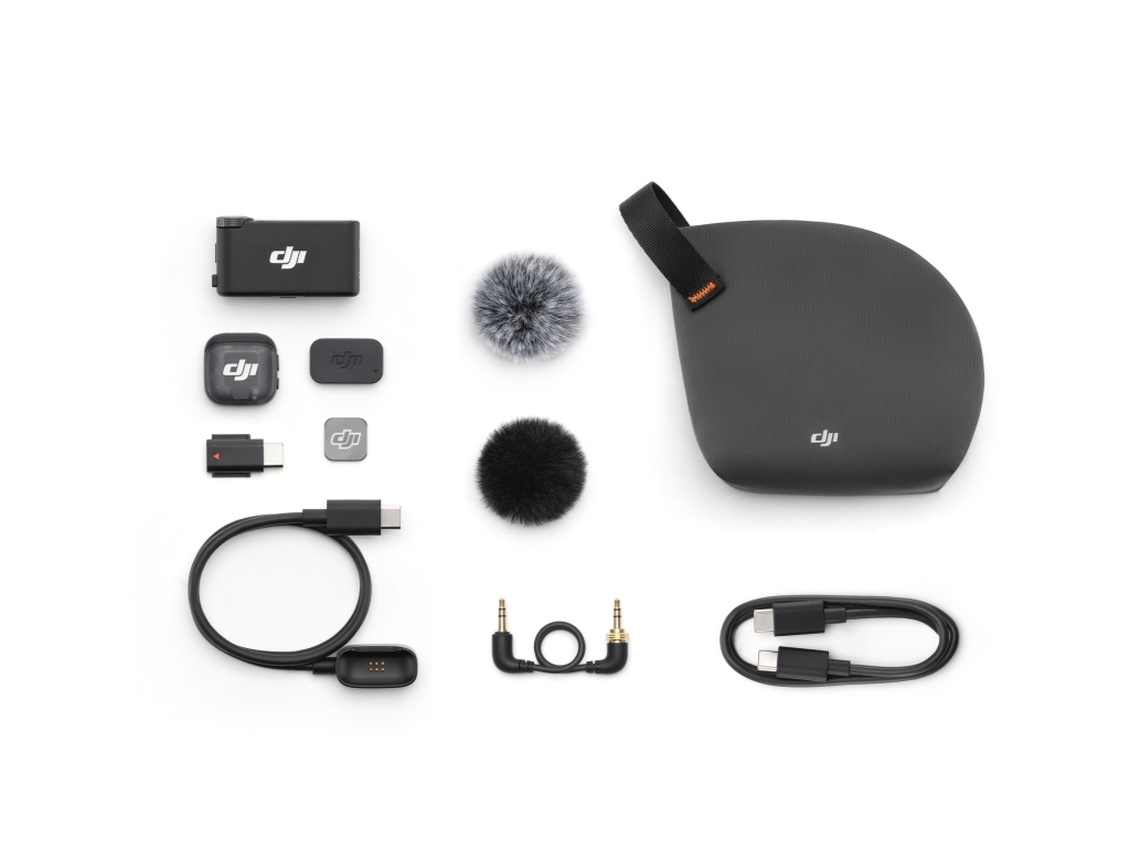 DJI Mic 3 (1 TX + 1 RX), Black