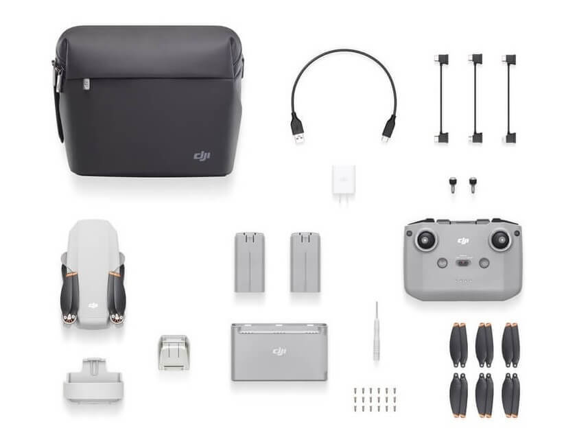 DJI Mini 4K Fly More Combo, Gray