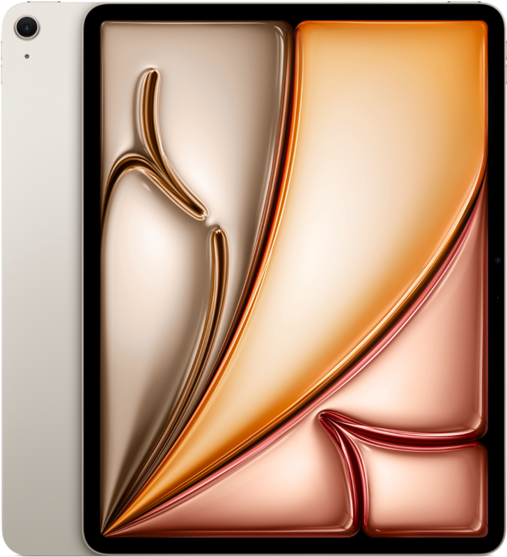 iPad Air 13 M3, 128 ГБ, Starlight, Wi‑Fi + Cellular