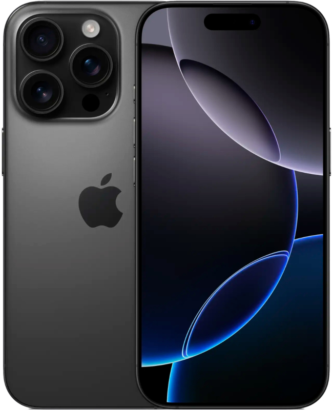 iPhone 16 Pro, 1 ТБ, Titanium Black, SIM + eSIM