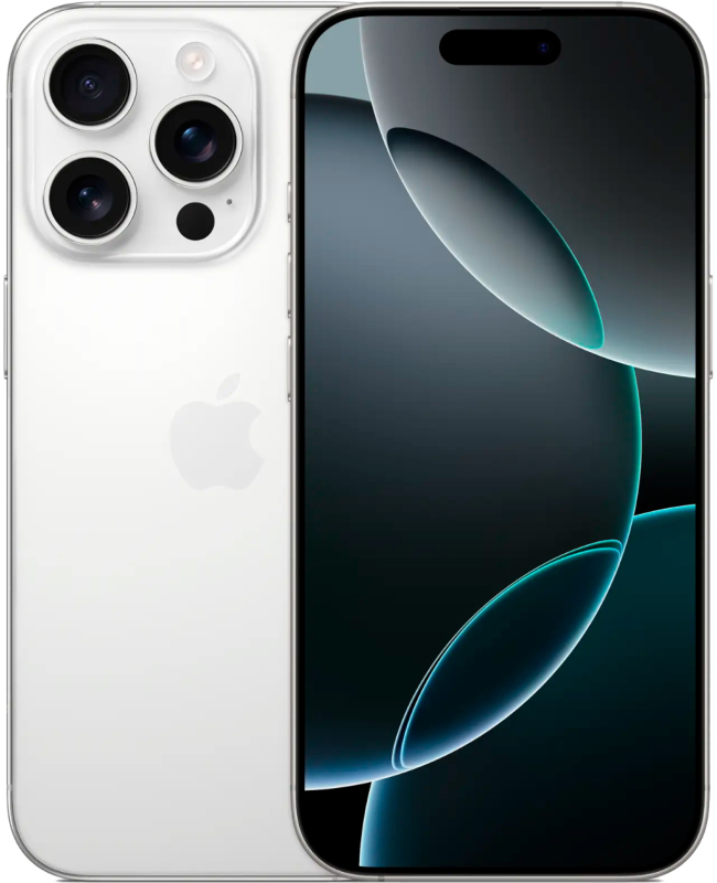 iPhone 16 Pro, 1 ТБ, Titanium White, SIM + eSIM