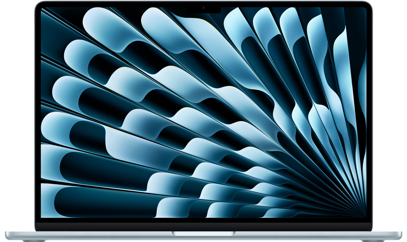 MacBook Air 15 M4, 256 ГБ, ОЗУ 16 ГБ, Sky Blue